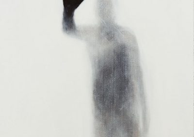 œuvre d'art du peintre Laurent Bouro tableau de la série portrait et corps